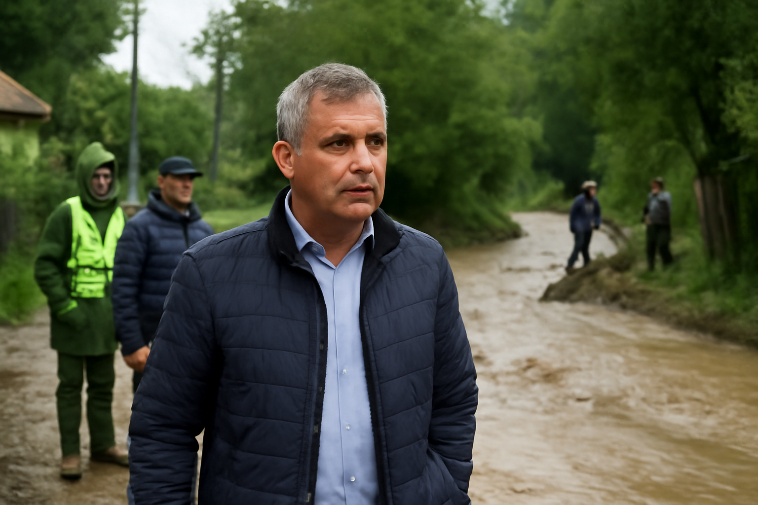 Primarul Radu Georgescu asigură că întreaga comunitate este în siguranță și intervențiile continuă